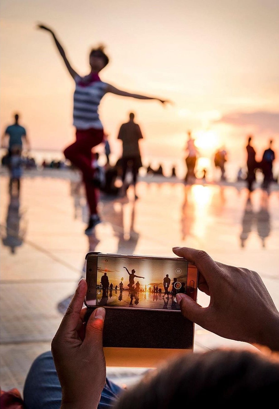 Things to do in Zadar - Sunset Zadar dance phone promenade