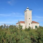 three sisters lighthouse on rivanj island