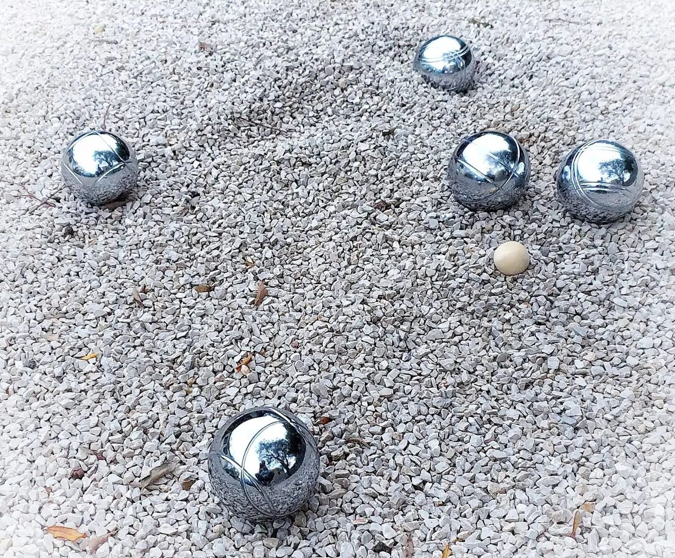 Stainless steel bocce balls