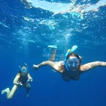 snorkeling on a boat tour from zadar