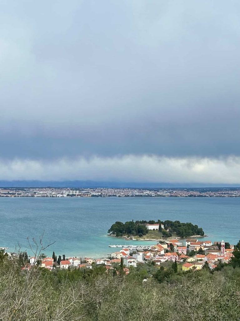 Bora Wind in Zadar Archipelago Bora Wind in Zadar Archipelago