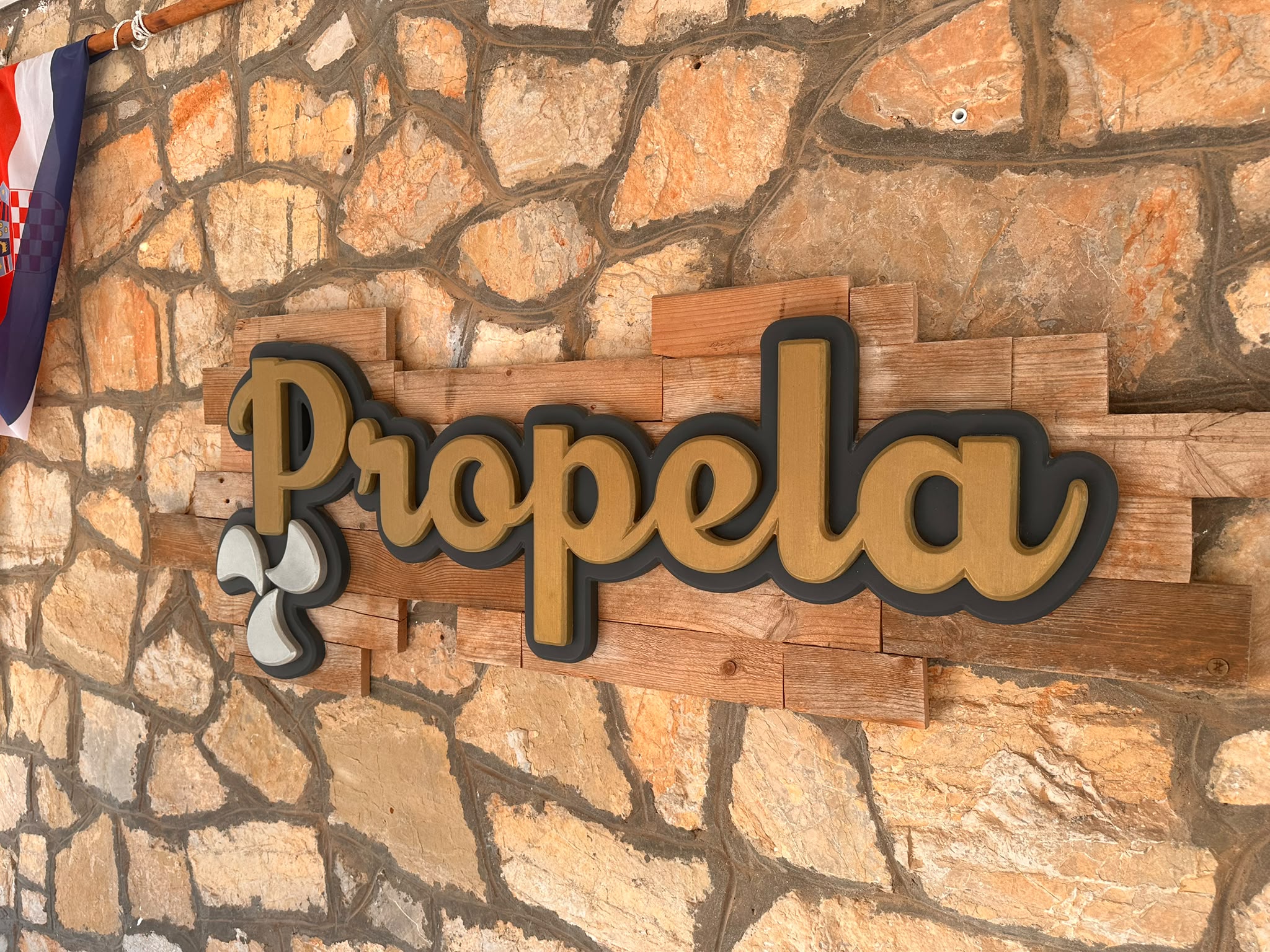 Bistro Propela Bozava sign Dugi Otok Bistro Propela Bozava